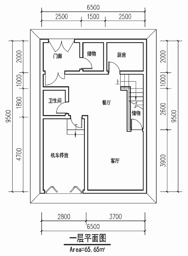 轻钢集成房屋户型图