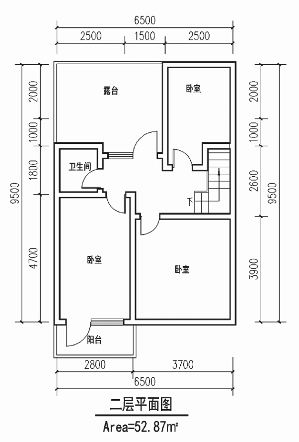 轻钢集成房屋户型图