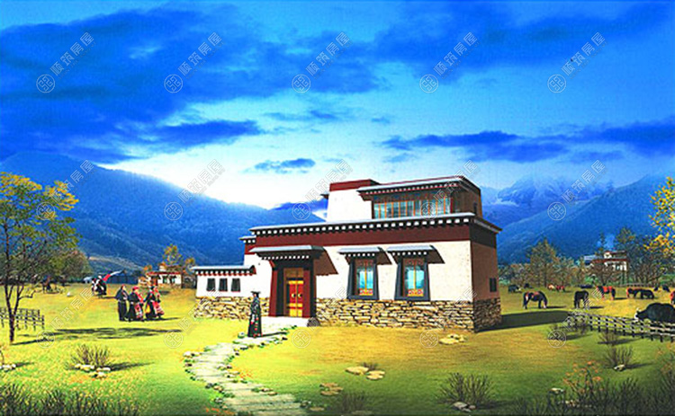 藏族民居设计