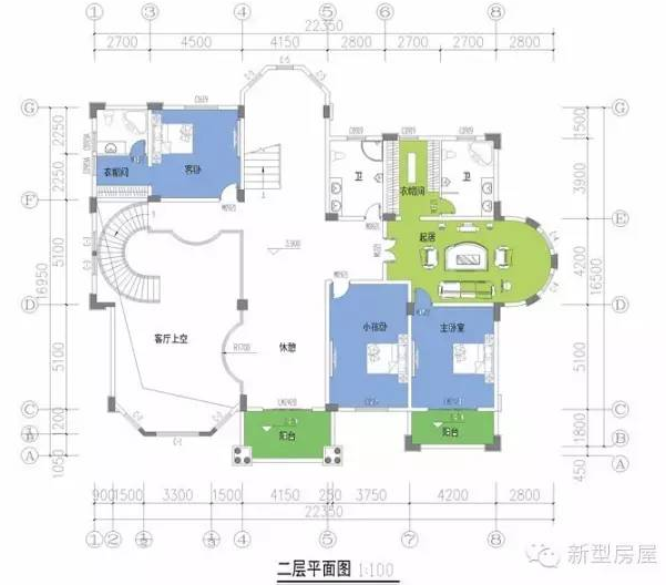 农村别墅布局图