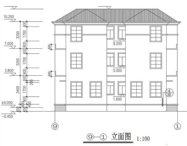 农村别墅户型图