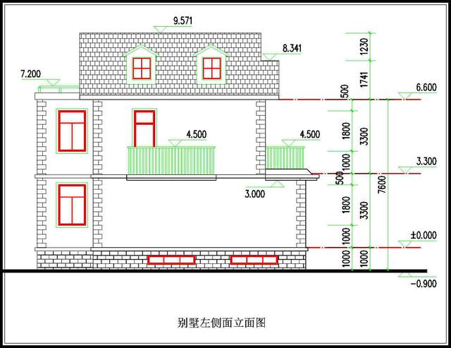 别墅立面图