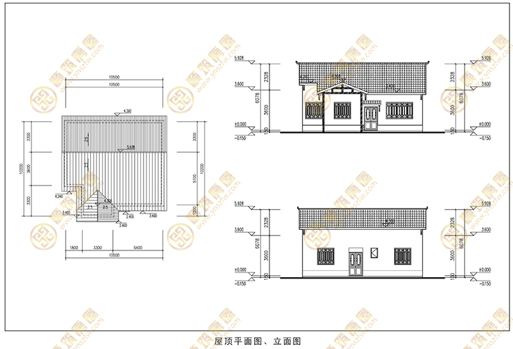 农村自建房平面图