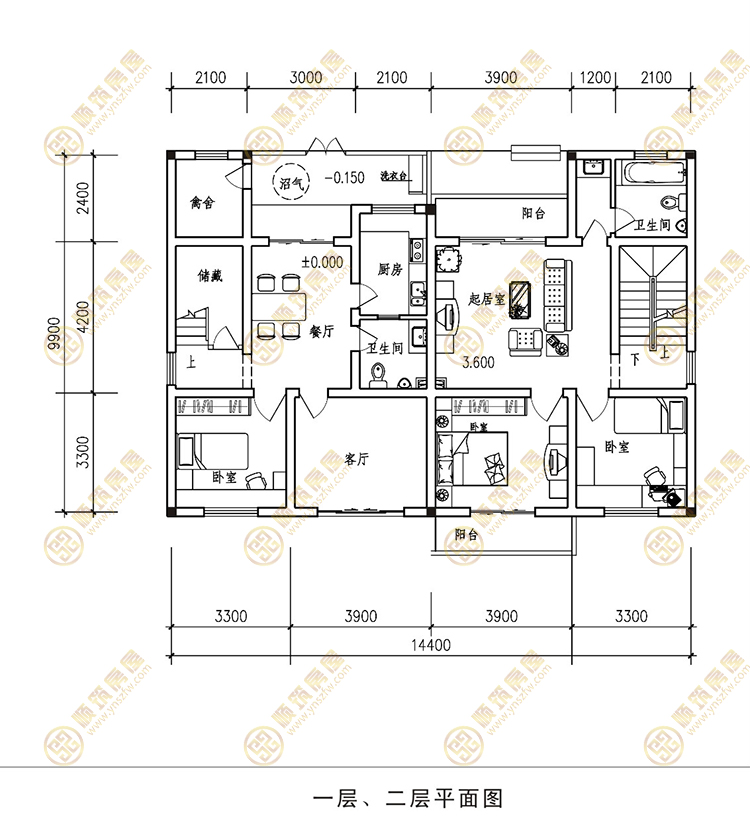 新农村建设房屋平面图