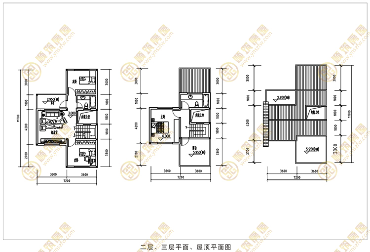 联排别墅平面图