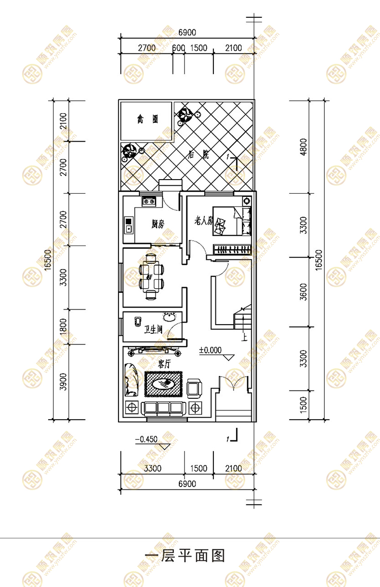 农村自建房屋图纸