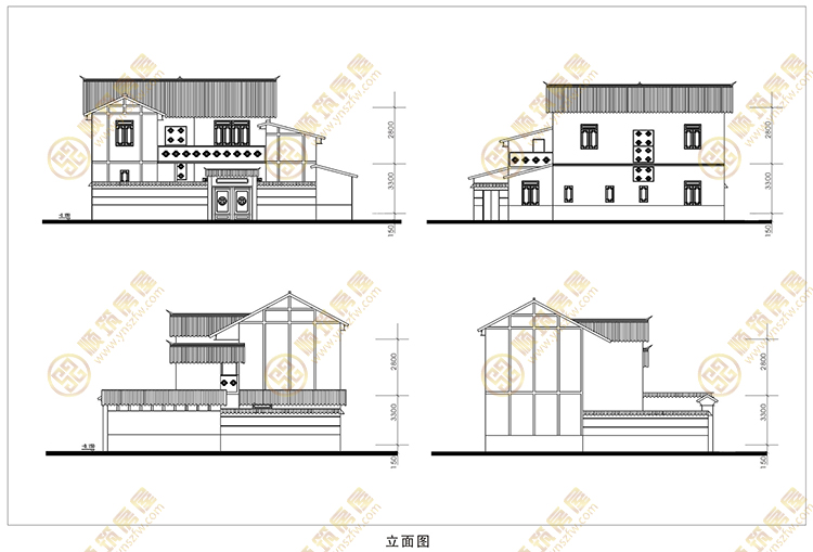 农村房屋外观设计立面