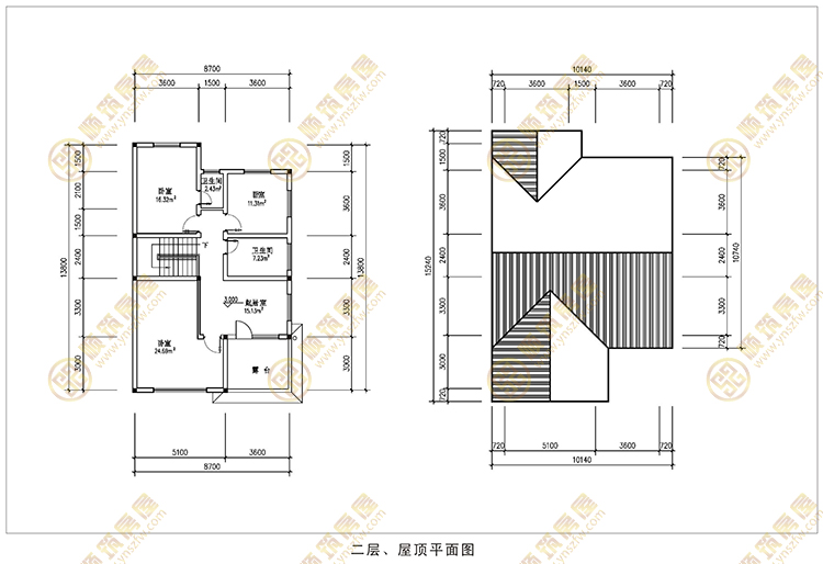 农村房屋建造图