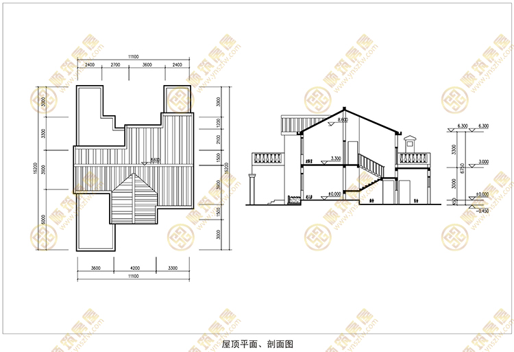 农村房屋建筑图